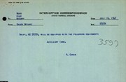 Technical Information for Serial Number 3597