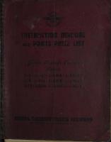 Instruction Manual and Parts Price List for Jacobs Aircraft Engines Models L-4, L-4M, L-4MB, L-4MA7, L-5, L-5M, L-5MB, L-5MA7, L-5C, L-5CM, L-5CMB, L-5CMA7