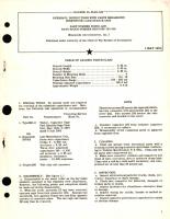 Overhaul Instructions with Part Breakdown for Substitute Capacitance Unit, Part No. 384059-A001