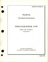 Overhaul Instructions for Indicator Power Unit - Part EA932C-3 