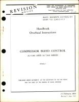 Overhaul Instructions for Compressor Bleed Control A17100 & A17200 Series  