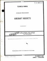 Storage Procedures for Aircraft Rockets AF42(600)39004