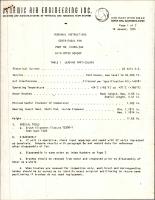 Overhaul Instructions for Centrifugal Fan - Part C100B-3AA 