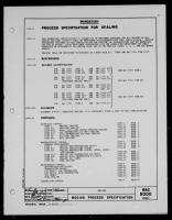 Process Specification for Sealing