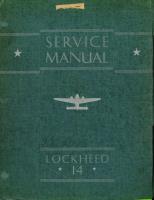 Service Manual Lockheed 14