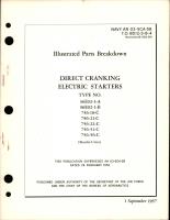 Illustrated Parts Breakdown for Direct Cranking Electric Starters 