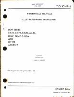 Illustrated Parts Breakdown for C-47A, B, D, AC-47, EC-47, RC-47, C-117A and B