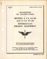 Handbook of Instructions for Hydraulic Brake Assembly