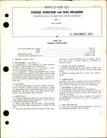 Overhaul Instructions with Parts Breakdown for Carburetor Heat and Mixture Control Quadrant PN 75051-1