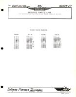 Eclipse-Pioneer Service Parts List for Instrument Parts Catalog Magnesyn Pressure Transmitters