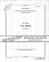 Erection & Maintenance Manual - P-47 - 1947