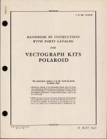 Handbook of Instructions with Parts Catalog for Vectograph Kits Polaroid