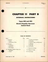 Overhaul Instructions for Electric Propeller Governor Control Head