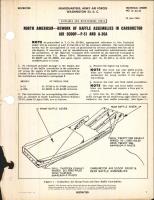Rework of Baffle Assemblies in Carburetor Air Scoop for P-51 and A-36A