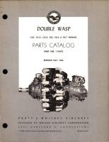 Parts Catalog Revision for Double Wasp - CA3, CA15, CA18, CB3, CB16 & CB17 Engines