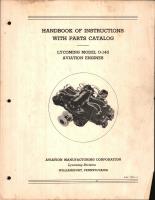 Handbook of Instructions with Parts Catalog for Lycoming O-145 Engine