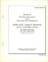 Overhaul Instructions with Illustrated Parts Breakdown for Synchro Style Torque Pressure Dual Indicator - Part SRD-2A