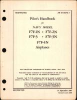 Pilot's Handbook for F7F-1N, F7F-2N, F7F-3, F7F-3N, and F7F-4N