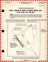 Vultee - Addition of Spring to Surface Control Lock - BT-13, Bt-13A, BT-15, and SNV-1