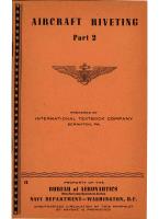 Aircraft Riveting Part 2 - Bureau of Aeronautics