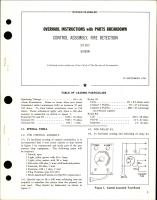 Overhaul Instructions with Parts Breakdown for Fire Detection Control Assembly - 227-28-2 