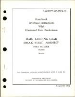 Overhaul Instructions with Illustrated Parts for Main Landing Gear Shock Strut Assembly Part No. 169666 