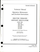 Operation, Maintenance, & Overhaul Instructions for Diluter Demand Oxygen Regulator