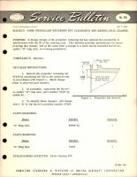 43H60 Propeller Retaining Nut Clearance and Barrel Seal Change