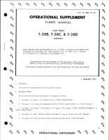 Operational Supplement to Flight Manual for T-28B, T-28C, & T-28D,
