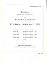 Overhaul Instructions with Illustrated Parts Breakdown for Dynafocal Engine Mountings 