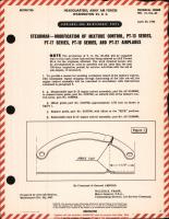 Modification of Mixture Control for PT-13, -17, -18 & -27