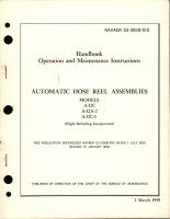 Operation and Maintenance Instructions for Automatic Hose Reel Assembly - Models A-12C, A-12A-2, and A-12C-1
