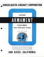 Armament Information for the Model B-24D