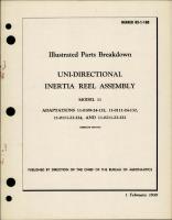 Illustrated Parts Breakdown for Uni-Directional Inertia Reed Assy - Model 11 