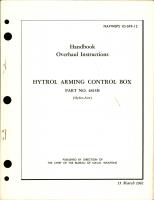 Overhaul Instructions for Hytrol Arming Control Box - Part 4815B 