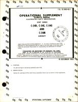 Operational Supplement, Illustrated Parts Breakdown for C-54D, C-54E, C-54G, and C-54M