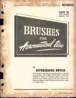 Brushes for Aeronautical Use