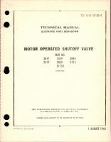 Illustrated Parts Breakdown for Motor Operated Shutoff Valve