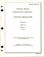 Illustrated Parts Breakdown for Voltage Regulator - Type 20B36-2-B, 20B36-3-A