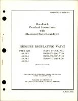 Overhaul Instructions with Parts Breakdown for Pressure Regulating Valve