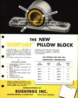 The New Pillow Block P-N 1325, 1326, 1327, 1328, and 1329
