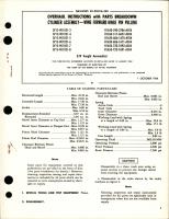 Overhaul Instructions with Parts Breakdown for Wing Forward Hinge Pin Pulling Cylinder Assembly