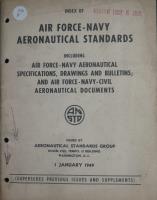 Index of Air Force - Navy Aeronautical Standards