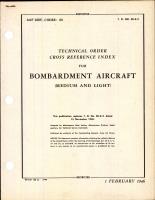 Index for Bombardment Aircraft (Medium and Light)