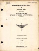 Handbook of Instructions for Warning Bells