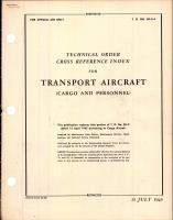 Index for Transport Aircraft (Cargo and Personnel)
