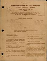 Overhaul Instructions with Parts Breakdown for Pneumatic Pressure Regulator - 178-0800, 178-0802, 178-1018, 178-1500 and 178-1512