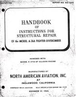 Instructions for Structural Repair of the Model A-36A Fighter-Divebomber