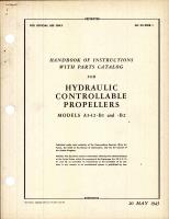 Handbook of Instructions with Parts Catalog for Hydraulic Controllable Propellers