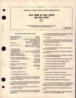 Overhaul Instructions with Parts Breakdown for Engine Oil Float Shutoff and Float Switch Valve - 3-151-1